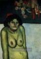 Frau nackt Assis 1899 kubist Pablo Picasso